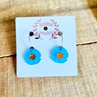 Mini Zinnia - Blue